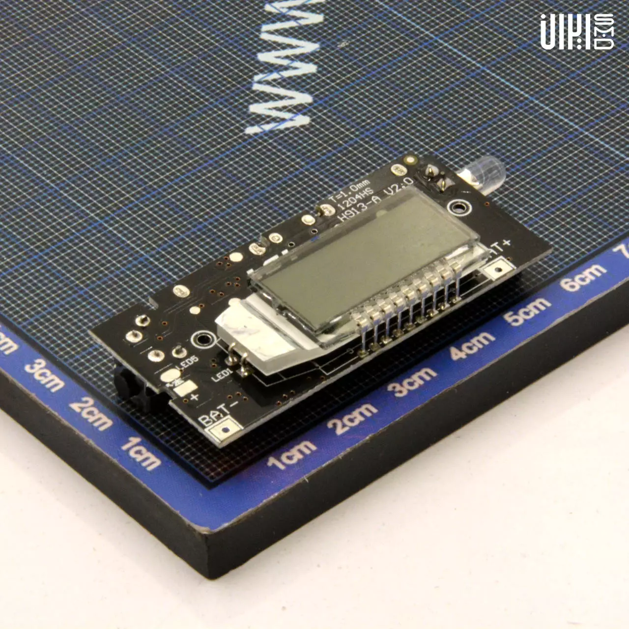 ماژول ساخت پاور بانک دارای نمایشگر و2 خروجی5USBولت  1A-2.1A